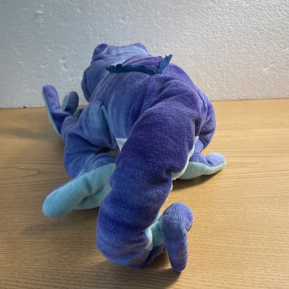 Kohls Cares Eric Carle The Mixed Up Chameleon Lizard Plush Blue Purple 17” Large - Picture 3 of 9